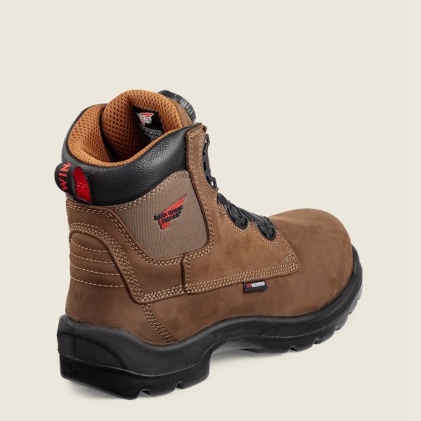 Red Wing Safety Bot Erkek - Flexbond - 6-Inch Boa® Waterproof Toe - Kahverengi - 98IAUPZXE